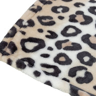 Trixie Hondendeken Leo Softpluche Panterprint Creme 150X100 Cm
