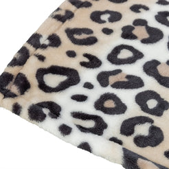Trixie Hondendeken Leo Softpluche Panterprint Creme 150X100 Cm