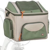 Trixie Fietsmand Voor Stuur Polyester Olijfgroen / Beige 48X34X40 Cm