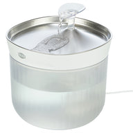 Trixie Drinkfontein Aqua Clear Kunststof / Rvs Wit 18X18X16 Cm