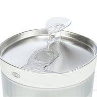Trixie Drinkfontein Aqua Clear Kunststof / Rvs Wit 18X18X16 Cm