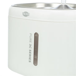 Trixie Drinkfontein Aqua Pure Kunststof / Rvs Wit 18X18X14,5 Cm