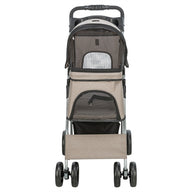 Trixie Hondenbuggy Maximaal 15 Kg Taupe 47X80X100 Cm