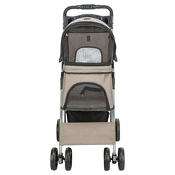 Trixie Hondenbuggy Maximaal 15 Kg Taupe 47X80X100 Cm