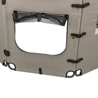 Trixie Opvouwbare Ren 8 Elementen Grijs / Zwart 59X78 Cm