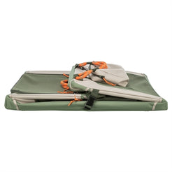 Trixie Kennel Comfy Bench Stof / Reismand Olijfgroen / Beige 47,5X70X44,5 Cm