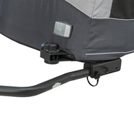 Trixie Fietskar Opvouwbaar Snelvouw Functie Tot 45Kg Grijs Xl 87,5X93/150X97 Cm