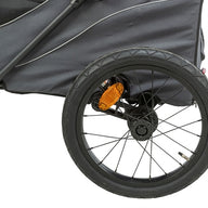 Trixie Fietskar Opvouwbaar Snelvouw Functie Tot 45Kg Grijs Xl 87,5X93/150X97 Cm