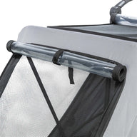 Trixie Fietskar Opvouwbaar Snelvouw Functie Tot 45Kg Grijs Xl 87,5X93/150X97 Cm