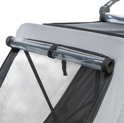 Trixie Fietskar Opvouwbaar Snelvouw Functie Tot 45Kg Grijs Xl 87,5X93/150X97 Cm