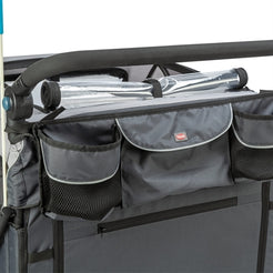 Trixie Fietskar Opvouwbaar Snelvouw Functie Tot 45Kg Grijs Xl 87,5X93/150X97 Cm