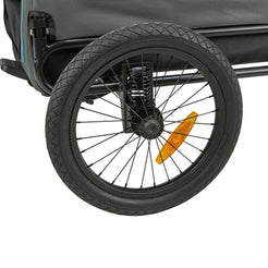 Trixie Fietskar Tot 35 Kg Blauw / Grijs M 81X102/145X102 Cm
