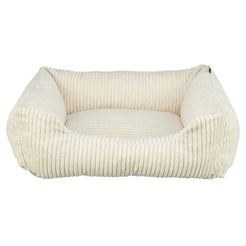 Trixie Vital Hondenmand Jonna Hoekig Ribfluweel Creme 120X80 Cm