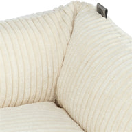 Trixie Vital Hondenmand Jonna Hoekig Ribfluweel Creme 120X80 Cm