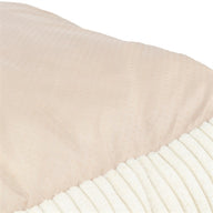 Trixie Vital Hondenmand Jonna Hoekig Ribfluweel Creme 120X80 Cm