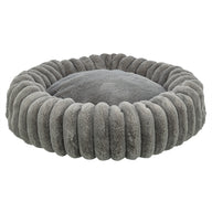 Trixie Hondenmand Lonni Rond Brede Ribstof Antraciet 60X60X13Cm