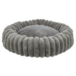 Trixie Hondenmand Lonni Rond Brede Ribstof Antraciet 60X60X13Cm