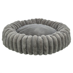 Trixie Hondenmand Lonni Rond Brede Ribstof Antraciet 60X60X13Cm