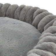 Trixie Hondenmand Lonni Rond Brede Ribstof Antraciet 60X60X13Cm