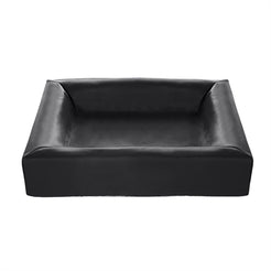 Bia Bed Kunstleer Hoes Hondenmand Zwart Bia-3 70X60X15 Cm