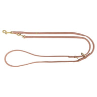 Trixie Hondenriem Pure Verstelbaar Leer Roze S-M 200X1,5 Cm