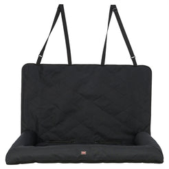 Trixie Autostoel Kussen Dubbel Zwart 95X50X10 Cm