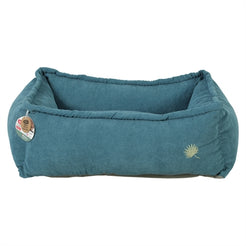 Zolux Hondenmand Toscane Hoekig Gerecyclede Vulling Blauw 75X55X25 Cm