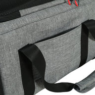 Zolux Reismand Hond / Kat Uitbreidbaar Maximaal 8 Kg Grijs / Zwart  L 58X49X29 Cm <8Kg