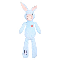 Zolux Furry Farm Ezel Hassan Pluche Met Touw Blauw 38X21X6 Cm
